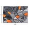 Flash Furniture Orange 2' x 3' Abstract Style Accent Rug ACD-RGTRZ860-23-OR-GG - alternate 7